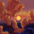 Sunset skies